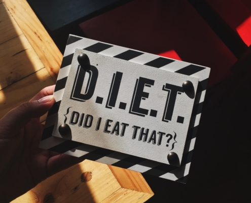 Diet sign