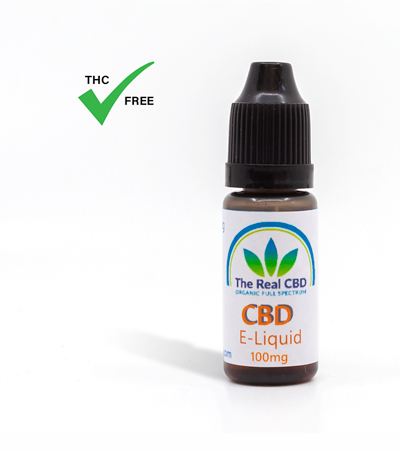 CBD E-Liquid 100mg - The Real CBD Brand