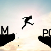 Man jumping from IM to POSSIBLE