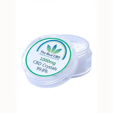 CBD Isolate 1000mg en pot plastique The Real CBD