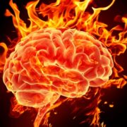 cerveau en feu