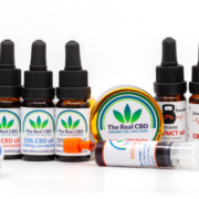 CBD product line-up The Real CBD Brand