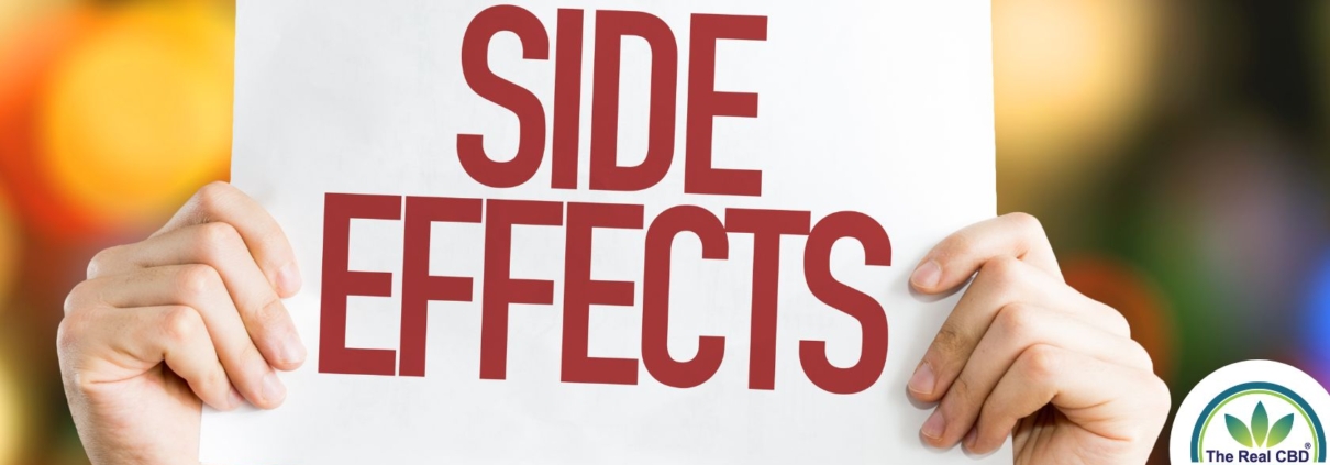 Hands holding SIDE EFFECT sign