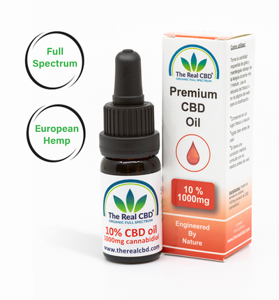 10% CBD Oil - La vraie marque de CBD