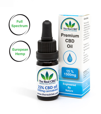 15% CBD Oil - La vraie marque de CBD