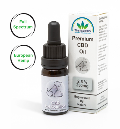 2.5% CBD Pet Solution - Das echte CBD