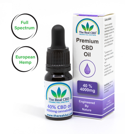 40% CBD Oil-The Real CBD Brand