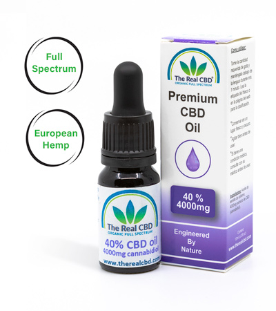 40% CBD Oil - La vraie marque de CBD