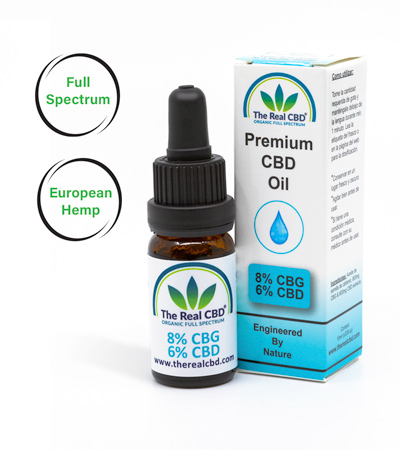 8% CBG/CBD Oil- The Real CBD Brand