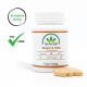 Reishi and CBD capsules in a jar - The Real CBD Brand