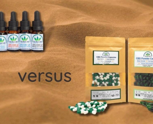 CBD-Öl vs. CBD-Kapseln