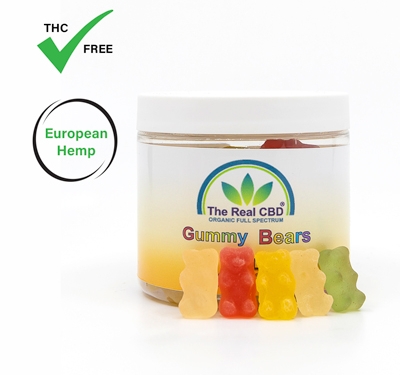 5mg CBD Gummy Bears dans un pot - La vraie marque de CBD