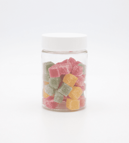 The-Real-CBD-Vegan-Gummies-15mg CBD - en pot