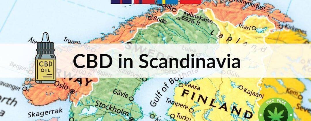 Map of Scandinavia