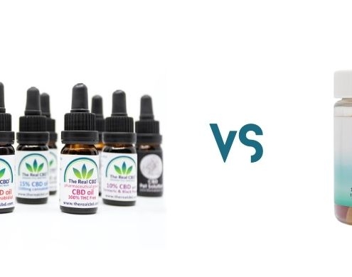 Der Real CBD Blog CBD-Öl vs. CBD-Gummis