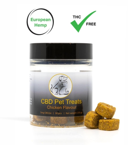 CBD Pet Treats Chicken Flavour - The Real CBD Brand