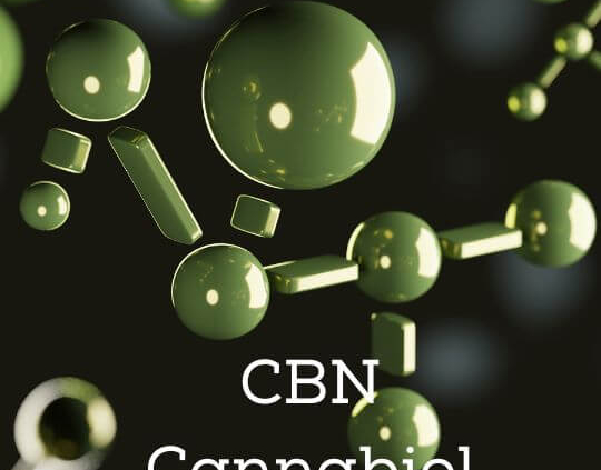 Chemische Formel für CBN Cannabinol