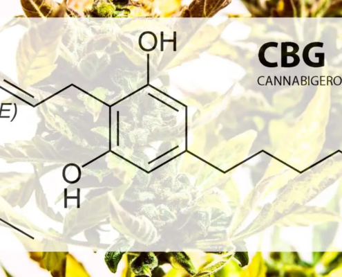 Formule chimique de la CBG